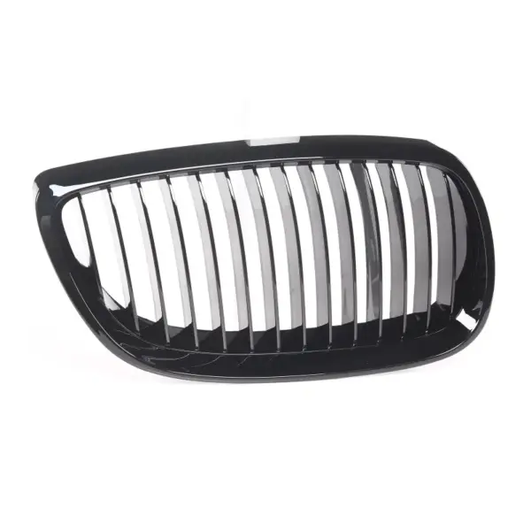 Grill Hoogglans Zwart Niergrill enkele spijl BMW 3 Serie Coupé/Cabrio E92 E93 Facelift (2010-2013) Grill