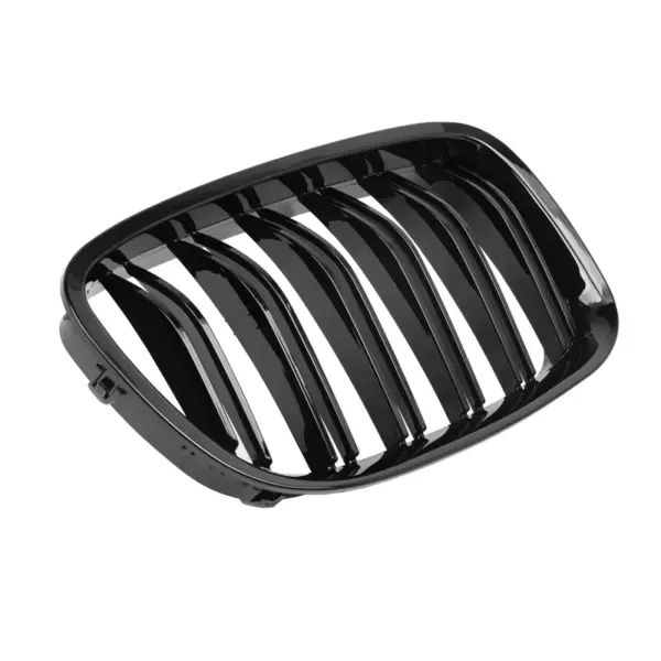 Grill Dubbele niergrille zwart glanzend – past op BMW 5GT F07 (2009–2017) Grille