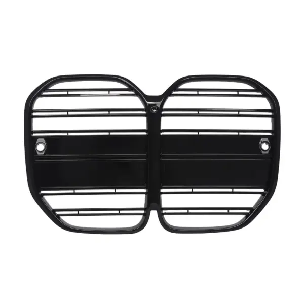 Grille Hoogglans Zwart Niergrill dubbele brug BMW 4 Serie G22 G23 (2020-) Grille