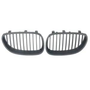Grill Niergrill Mat Zwart Enkele Spijl BMW 5 Serie E60 E61 (2003–2010) Grille