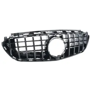 Grill Glans Zwarte GT Panamericana Radiatorgrille Mercedes E-Klasse W213 E63 Pre-Facelift (2016-2020) Grille