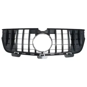 Grill Hoogglans Zwart GT Panamericana Radiatorgrille Mercedes GL X164 Facelift (2010-2012) Grille