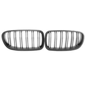 Grill Niergrill mat zwart dubbele brug BMW 5 Serie F10 F11 (2010-2016) Grille