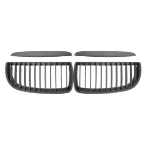 Grill Niergrill matzwart enkele spijl BMW 3 Serie E90 E91 pre-facelift (2005–2008) Grille