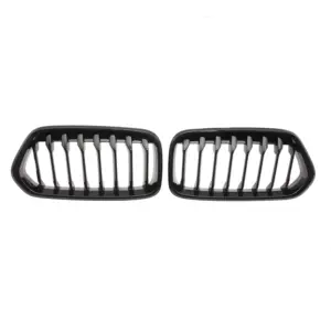 Grill Hoogglans Zwart Niergrille Enkele Bar BMW X2 F39 (2017-) Grille