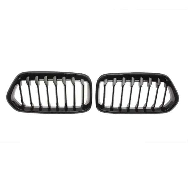 Grill Hoogglans Zwart Niergrille Enkele Bar BMW X2 F39 (2017-) Grille