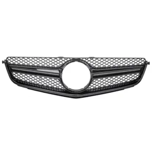 Grill Hoogglans Zwart Radiatorgrille AMG look Mercedes C-Klasse W204 C63 AMG Facelift (2011–2014) Grille