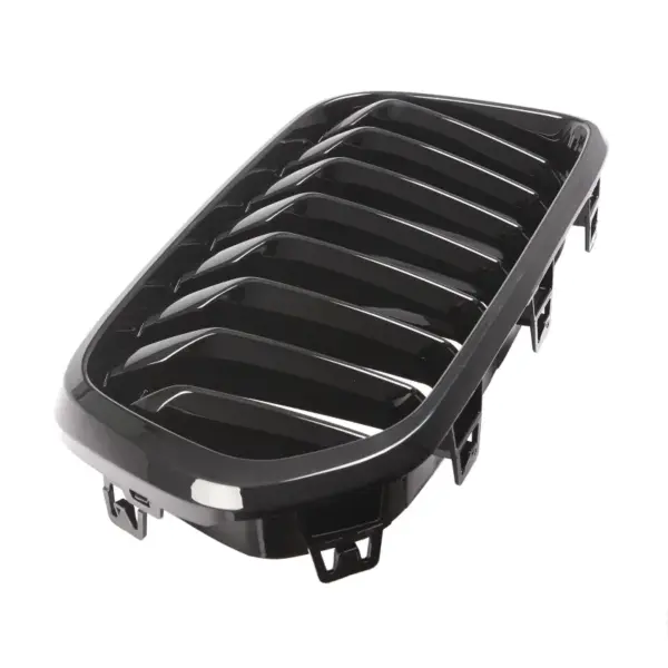 Grill Hoogglans Zwart Niergrille Enkele Bar BMW X2 F39 (2017-) Grille