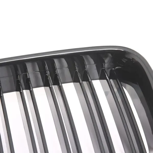 Grill Hoogglans Zwart Niergrill dubbele brug BMW 3 Serie E36 pre-facelift (1990-1996) Grille