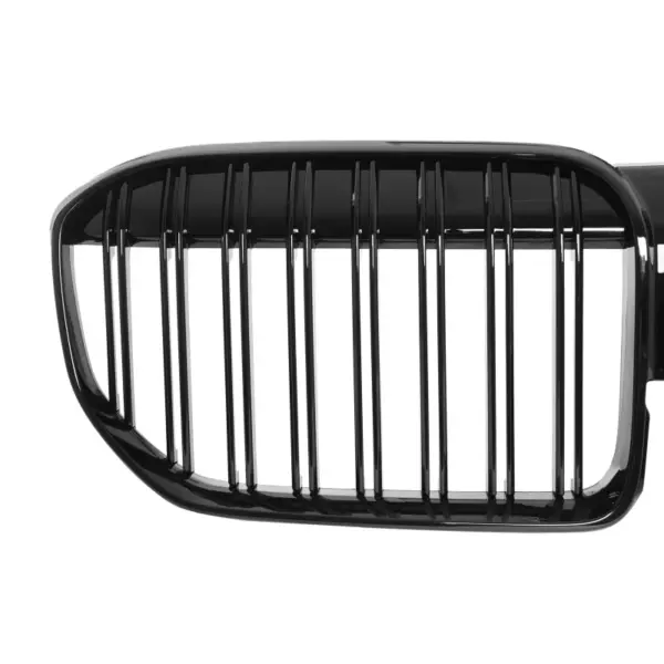 Grill Hoogglans Zwart Niergrille (dubbele bar) BMW 7 Serie G11/G12 Facelift (2019-2022) Grille