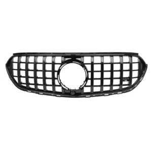 Grill Glans Zwarte GT Panamericana Radiatorgrille Mercedes GLC X254/C254 Standaarduitrusting (2023-) Grille