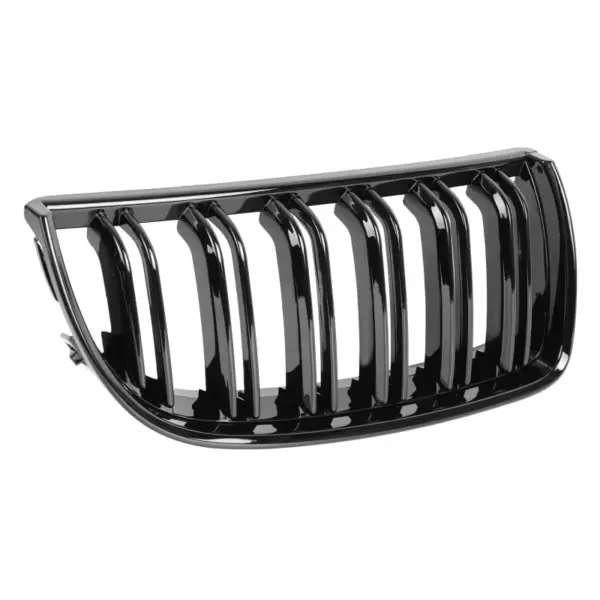 Grill Hoogglans Zwart Niergrill Dubbele Spijl BMW 3 Serie E90 E91 pre-facelift (2005–2008) Grille