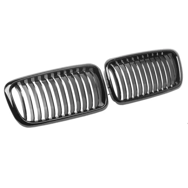 Grill Hoogglans Zwart Niergrill enkele spijl BMW 7 Serie E38 (1994-2001) Grille