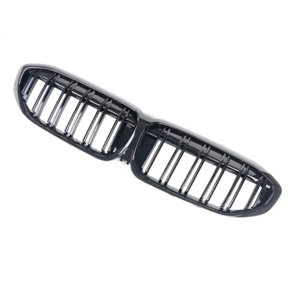 Grill Hoogglans Zwart Niergrill dubbele brug  BMW 3 Serie G20 G21 (2019-) Grille