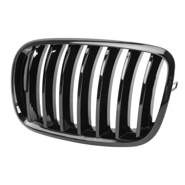 Grill Hoogglans Zwart Niergrill Enkele Spijl BMW X5 E70 E71 (2007–2013) Grille