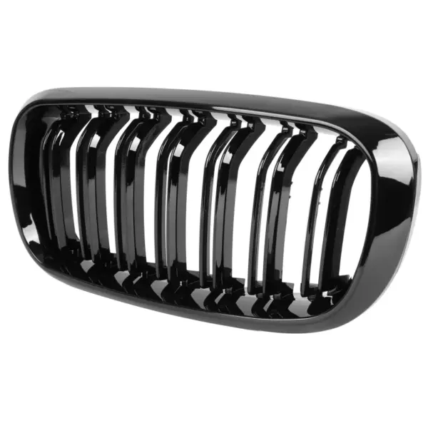 Grill Hoogglans Zwart Niergrill Dubbele Bar BMW X5 F15 F16 (2013-2018) Grille