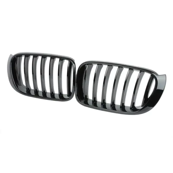 Grill Hoogglans Zwart Niergrill enkele bar BMW X3 F25 F26 facelift (2014-2017) Grille