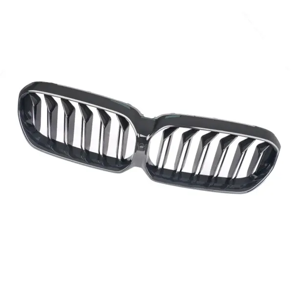 Grill Glans Zwarte Niergrille (dubbele brug) BMW 5 Serie G30/G31 Facelift (2020-2023) Grille