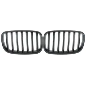 Grill Niergrill Mat Zwart Enkele Spijl BMW X5 E70 E71 (2007–2013) Grille