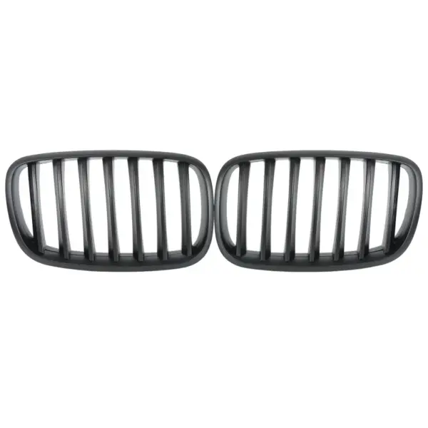 Grill Niergrill Mat Zwart Enkele Spijl BMW X5 E70 E71 (2007–2013) Grille