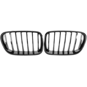 Grill Niergrill glanzend zwart enkele bar BMW X3 F25 F26 pre-facelift (2010-2014) Grille
