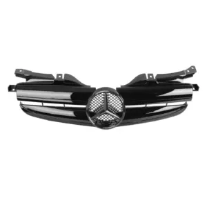Grill Hoogglans Zwart Radiatorgrille AMG look Mercedes SLK R170 (1996–2004) Grille