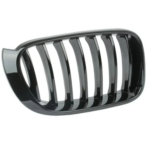 Grill Hoogglans Zwart Niergrill enkele bar BMW X3 F25 F26 facelift (2014-2017) Grille
