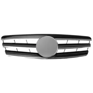 Grill Radiatorgrille glanzend zwart chroom AMG look Mercedes C-Klasse W203 S203 (2000–2007) Grille