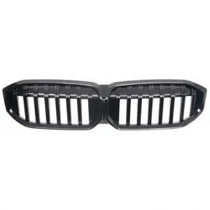 Grill Hogglans Zwart Niergrill enkele bar BMW 3 Serie G20 G21 Facelift (2022-) Grille