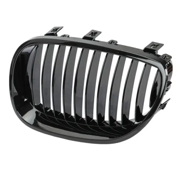 Grill Hoogglans Zwart Niergrill Enkele Spijl BMW 5 Serie E60 E61 (2003–2010) Grille