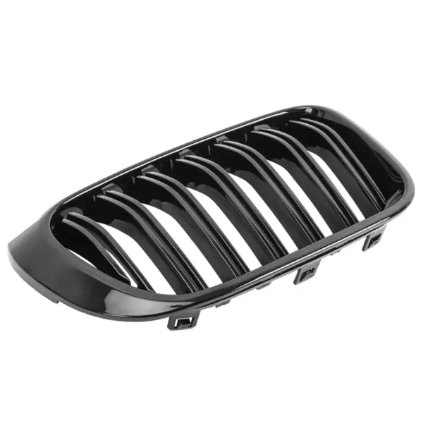 Grill Hoogglans Zwart Niergrill dubbele bar BMW X3 F25 F26 facelift (2014-2017) Grille