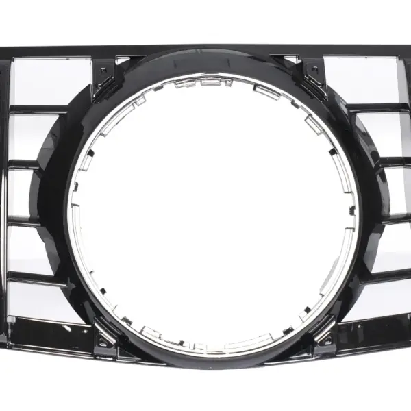 Grill Hoogglans Zwart GT Panamericana Radiatorgrille Mercedes SL R230 Tweede Facelift (2006-2008) Grille