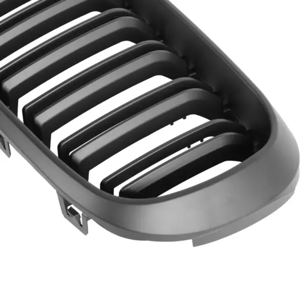 Grill Niergrill Mat Zwart Dubbele Bar BMW X5 F15 F16 (2013-2018) Grille