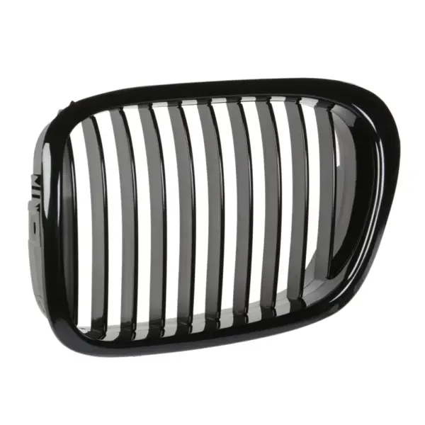 Grill Hoogglans Zwart Niergrill Enkele Bar BMW 5 Serie E39 Pre-Facelift (1995-2000) Grille