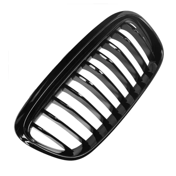 Grill Niergrill Glanzend Zwart Enkele Bar BMW 2 Serie Active Tourer F45/F46 Pre-Facelift (2014-2018) Grille