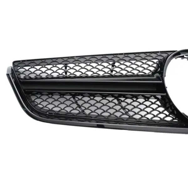 Grill Hoogglans Zwart Radiatorgrille AMG-look Mercedes E-Klasse Coupé C207/A207 Pre-Facelift (2009–2012) Grille