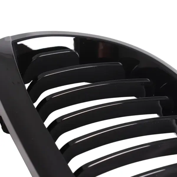 Grill Hoogglans Zwart Niergrill enkele bar BMW 3 Serie Coupé E46 Facelift (2003-2006) Grille