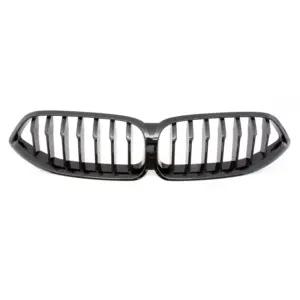 Grill Glans Zwart Niergrille Enkele Staaf BMW 8-Serie G14/G15/G16 & F91-F93 (2018-) Grille