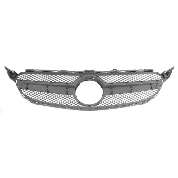 Grill Hoogglans Zwart Radiatorgrille AMG Look Mercedes C-Klasse W205 S205 C205 A205 Pre-Facelift (2014-2018) Grille