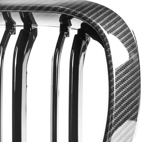 Grill Niergrill carbon look dubbele bar BMW X5 F15 F16 (2013-2018) Grille