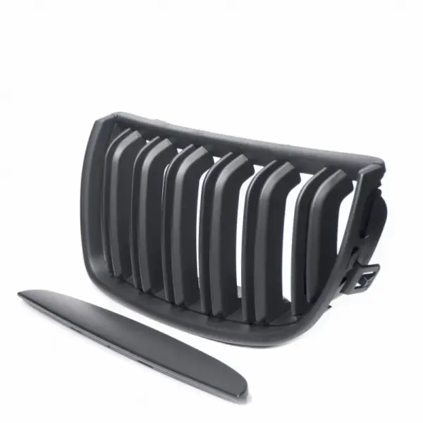 Grill Niergrill matzwart dubbele spijl BMW 3 Serie E90 E91 pre-facelift (2005–2008) Grille