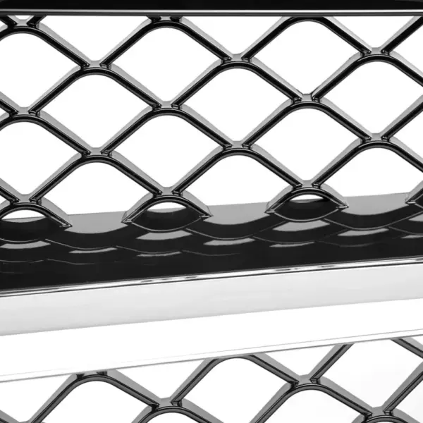 Grill Hoogglans Zwart Radiatorgrille met Chroom AMG Look Mercedes C-Klasse W204 S204 C204 (2007-2014) Grille