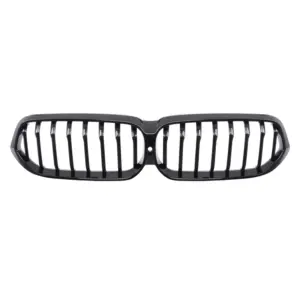 Grill Hoogglans Zwart Niergrille (enkele bar) BMW 6 Serie G32 Facelift (2020-2023) Grille