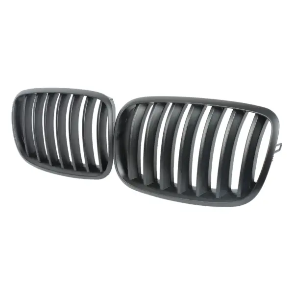 Grill Niergrill Mat Zwart Enkele Spijl BMW X5 E70 E71 (2007–2013) Grille