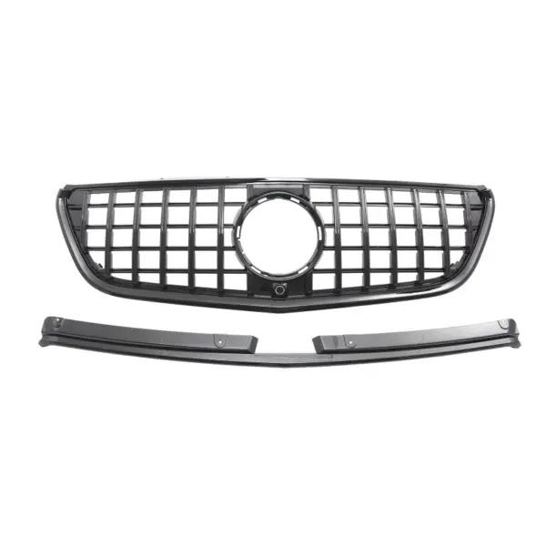 Grill Hoogglans Zwart Radiatorgrille GT Panamericana Mercedes Vito W447 pre-facelift (2014-2019) Grille