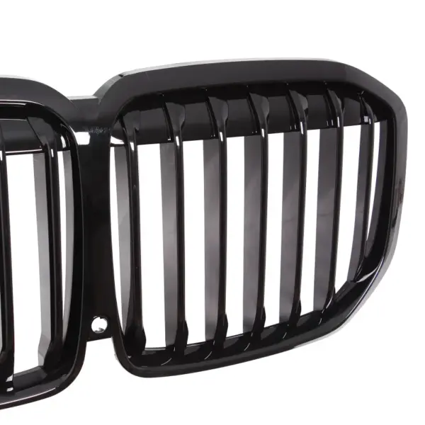 Grill Hoogglans Zwart Niergrille (enkele bar) BMW X7 G07 (2019-2023) Grille