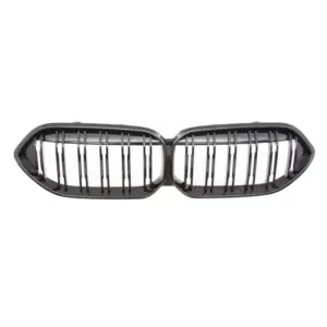Grill Hoogglans Zwart Niergrill dubbele brug BMW 2 Serie Gran Coupé F44 (2020-) Grille