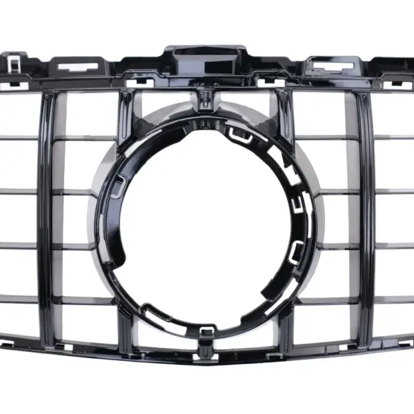 Grill Hoogglans Zwart Radiatorgrille GT Panamericana zonder camera Mercedes C-Klasse W205 S205 C205 A205 Facelift (2018-2021) Grille
