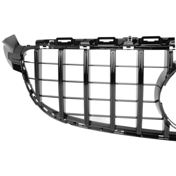 Grill Hoogglans Zwart Radiatorgrille GT Panamericana zonder camera Mercedes C-Klasse W205 C63 AMG Pre-Facelift (2015–2018) Grille