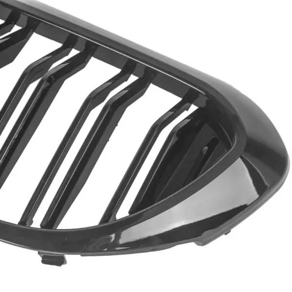 Grill Hoogglans Zwart Niergrill dubbele brug BMW 5 Serie G30 G31 pre-facelift (2017-2020) Grille